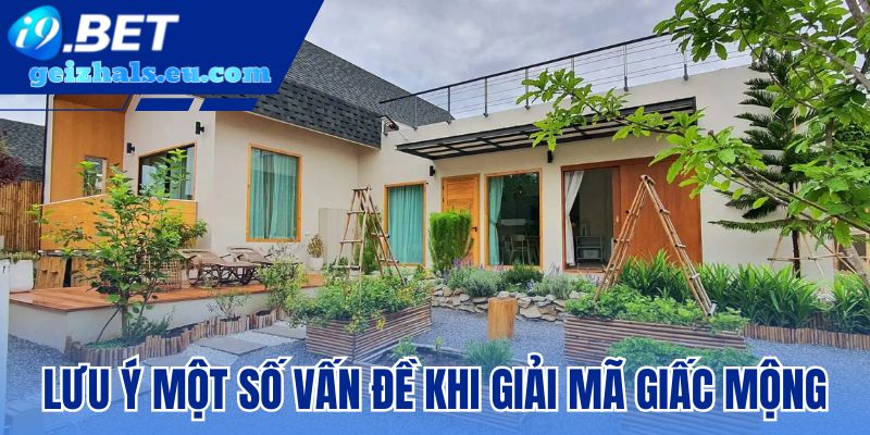 Lưu ý một số vấn đề khi giải mã giấc mộng Lưu ý một số vấn đề khi giải mã giấc mộng